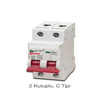 OTOMATİK SİGORTA 3KA, 80A, 2P (C TİPİ) 1