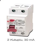 KAÇAK AKIM KORUMA ŞALTERİ 3KA, 50A, 2P, 30MA HAYAT 1