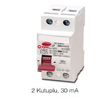KAÇAK AKIM KORUMA ŞALTERİ 10KA, 50A, 2P, 30MA HAYA 1