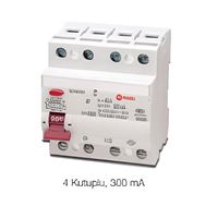 KAÇAK AKIM KORUMA ŞALTERİ 6KA, 50A, 4P, 300MA YANG 1