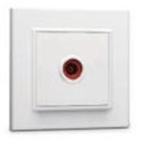 KAREA TV-ANTEN PRİZİ (SONLU) 4dB. BEYAZ 1