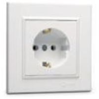 KAREA TOPRAKLI PRİZ BEYAZ 1