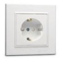 KAREA ÇOCUK KORUMALI TOPRAKLI PRİZ BEYAZ 1