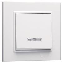 KAREA IŞIKLI DEVİATÖR (SOKETLİ) BEYAZ 1