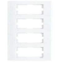 KAREA DÖRTLLÜ DİKEY ÇERÇEVE BEYAZ 1