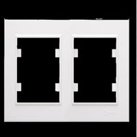 KAREA İKİLİ PRİZ ÇERÇEVE BEYAZ 1