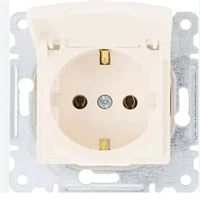 KAREA KAPAKLI UPS PRİZ KREM 1