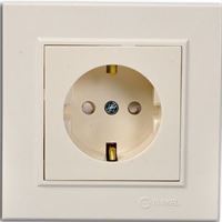 KAREA ÇOCUK KORUMALI PRİZ KREM 1