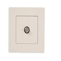 KAREA UYDU PRİZİ TEKLİ (SONLU) 0,5dB. (F KONNEKTÖR 1