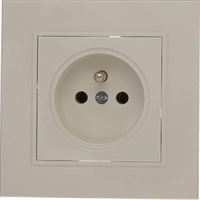 KAREA UPS PRİZ (SOKETLİ) KREM 1