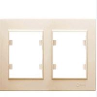 KAREA İKİLİ ÇERÇEVE KREM 1