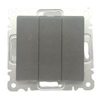 KAREA ÜÇLÜ ANAHTAR 3 TUŞLU (3+3) B.FÜME 1