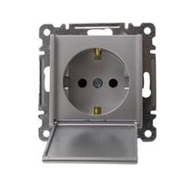 KAREA KAPAKLI PRİZ (SOKETLİ) B.FÜME 1