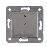 KAREA TEK TUŞLU JALUZİ ANAHTARI B.FÜME 1