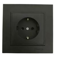 KAREA TOPRAKLI PRİZ B.SİYAH 1