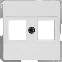 KAREA İKİLİ DATA PRİZİ (BOŞ) MODÜL BEYAZ 1