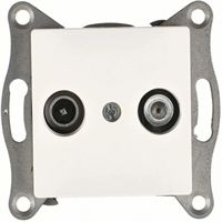 KAREA TV-SAT PRİZİ (SONLU) 1dB. MODÜL BEYAZ 1