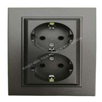 KAREA İKİLİ NÜMERİS PRİZİ (2 ADET) MODÜL B.FÜME 1