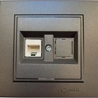 KAREA İKİLİ DATA PRİZİ (1 ADET CAT3) MODÜL B.FÜME 1