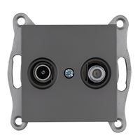 KAREA TV-SAT PRİZİ (SONLU) 1dB. MODÜL B.FÜME 1