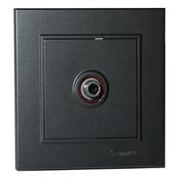 KAREA UYDU PRİZİ TEKLİ (SONLU) 0,5dB. (F KONNEKTÖR 1