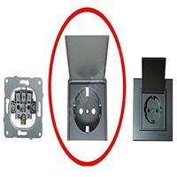 KAREA ÇOCUK KORUMALI TOPRAKLI PRİZ (SOKETLİ) MODÜL 1