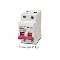 OTOMATİK SİGORTA 6KA, 25A, 1P+N (B TİPİ) 1