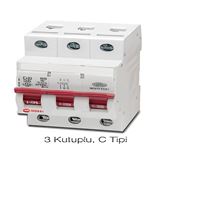 OTOMATİK SİGORTA 10KA, 125A, 3P (C TİPİ) 1