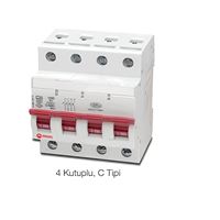 OTOMATİK SİGORTA 6KA, 20A, 4P (C TİPİ) 1