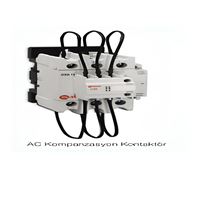 AC KOMPANZASYON KONTAKTÖR 12A, 220V AC, 3P 1