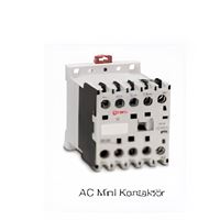 AC MİNİ KONTAKTÖR M06, 6A, 220V AC, 4P (2NA+2NK) 1