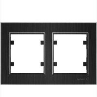 KAREA LİNE İKİLİ ÇERÇEVE SİYAH 1