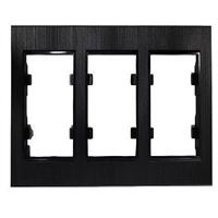 KAREA LİNE ÜÇLÜ ÇERÇEVE SİYAH 1