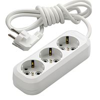 GRUP PRİZ ÜÇLÜ TOPRAKLI UPS KORDONLU 2M. (POŞETLİ) 1