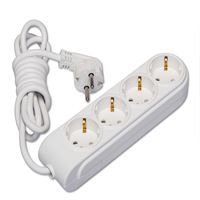 EKO GRUP PRİZ DÖRTLÜ TOPRAKLI KORDONLU 3M. (1,5) B 1