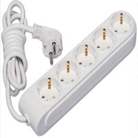 YENİ GRUP PRİZ BEŞLİ TOPRAKLI PRİZ 3M BEYAZ 1