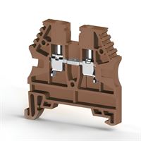 16 mm², Kahverengi, Vidalı, 1 giriş-1 çıkış klemen 1