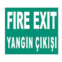 NETELSAN E9105 FIRE EXIT/YANGIN ÇIKIŞI (ESCAPE,TEK 1