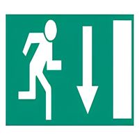 NETELSAN E9112 SAĞA ÜST ÇIKIŞA KOŞAN ADAM (ESCAPE, 1