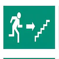 NETELSAN E9117 SAĞA MERDİVEN YUKARI KOŞAN ADAM (ES 1