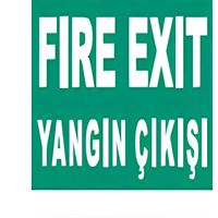 NETELSAN E9105 FIRE EXIT/YANGIN ÇIKIŞI (BLAZE,TİJL 1