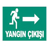 NETELSAN E9134 SAĞA KOŞAN ADAM YANGIN ÇIKIŞ(BLAZE, 1