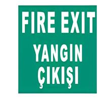 NETELSAN E9104 FIRE EXIT/YANGIN ÇIKIŞI (BLAZE,TİJL 1