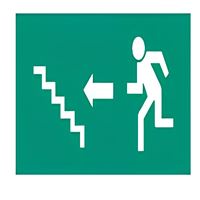 NETELSAN E9114 SOLA MERDİVEN YUKARI KOŞAN ADAM (BL 1