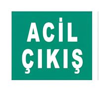 NETELSAN E9130 ACİL ÇIKIŞ (ESCAPE,TEK YUZLU,ZİNCİR 1