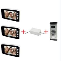 NETELSAN WARRIOR 7'' BUTON DİJİTAL PANEL 3'Lİ VİLLA 1