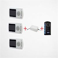 NETELSAN TIARA 4.3'' 3'LÜ OBSIDIAN PANELLİ VİLLA K 1