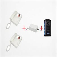 NETELSAN VİSİON 4.3'' 2'Lİ OBSİDİAN PANELLİ VİLLA 1