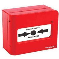 NETELSAN KONVANSİYONEL YANGIN ALARM BUTONU 1