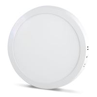 18W SIVA ÜSTÜ YUVARLAK LED PANEL BEYAZ 1